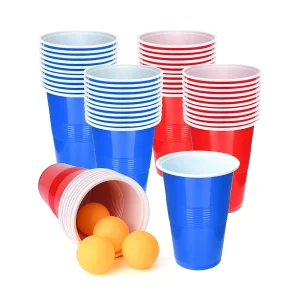 High-Quality Disposable Cold Drink Red Party Cup