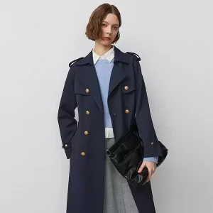 Stylish Women's High-Quality Windbreaker Coat for All Seasons
