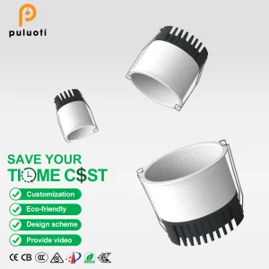 PULUOTI Modern Aluminum LED Recessed Downlight