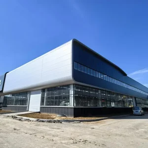 Durable Steel Structure Workshop for Manufacturing and Assembly Line