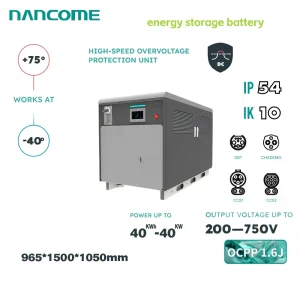 Nancome Integrated Energy Storage System for Solar Integration with Fast Installation 175kwh