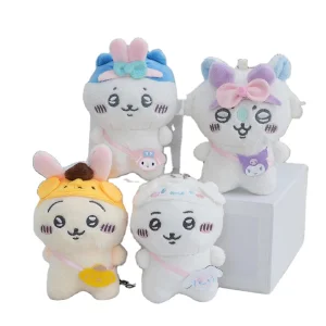 Wholesale Cartoon Beautiful Chiikawa Plush Keychain