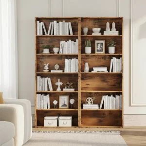 Personalized Wood Bookcase