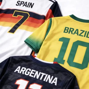 2026 Camiseta de aficionados al fútbol impresión personalizada