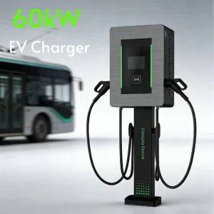 Manufacturer Price Floor-Mounted Dual-Gun 60kw Car Charger with CE