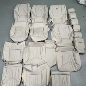 Factory Luxury Original Car Seat Cover Diamond Stitching Custom Fit Leather Car Seat for Benz G Class G500 W463 W464 G63 G65