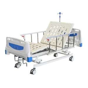 China Manufacturer Economic Medical Clinic Medical 3 Crank Manual Hospital Patient Bed