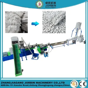 آلة إعادة تدوير أكياس البلاستيك من نوع HDPE وLDPE وPP وآلة تحبيب البلاستيك
