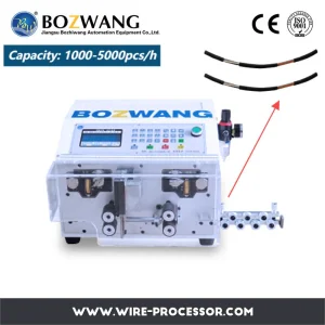 Bzw-882dh Automatic Computerized Multi-Core Sheathes Cable Cutting and Stripping Machine with 4 Wheels Driven
