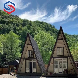 Triangle Two Bedroom Modular Luxury Prefab House