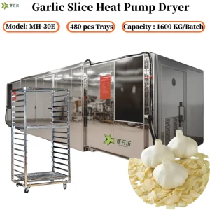 1500KG/Batch MH-30E Commercial Garlic Dehydrator, Professional Heat Pump Vegetable Dryer &amp; Food Processing Equipment