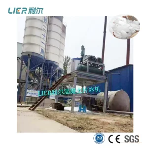 Advanced 30-Ton Flake Ice Storage and Rake System