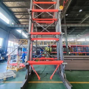 Free Design Single/Double Arm Racking Coil Unwinding Cable Reel Rack for Warehouse Storage Shelving