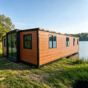 Casa Modular Expandible de Doble Ala para Vida Familiar