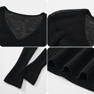 Versatile Ribbed Knitwear for Women: Perfect for Autumn Days