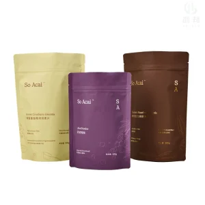 Luxury Kraft Paper Compostable Packaging Bag
