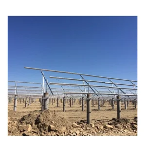 1MW Solar Power Plant Solar Panel Support Structure Concrete