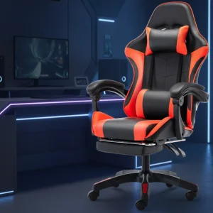Gaming Chair Esports Racing Style Reclining Height Adjustable