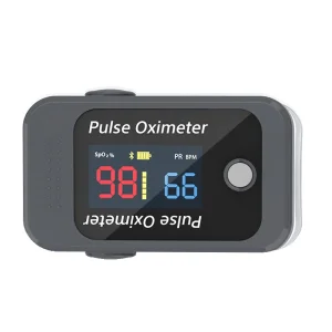 Bluetooth Pulse Oximeter Bm1000c with Portable Medical Digital LED Fingertip SpO2 Pulse Oximetry Oximeter Ce and FDA