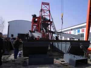 60m3/H Gold Mining Machinery Used Gold and Stone Separation