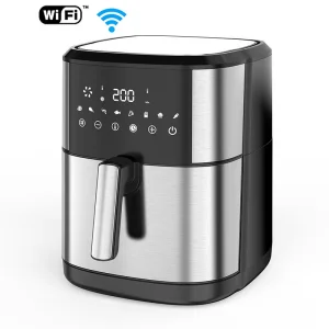 Wifi App Control Smart Stainless Steel 6.5L 1700W Air Fryer