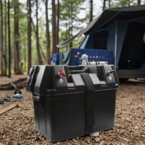 Portable 12V Lithium Storage Battery Box