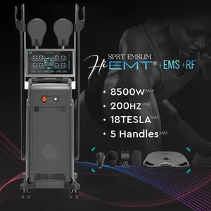 2025 Upgrade 200HZ 18 TESLA SPRT EMSLIM HIEMT EMT Body Slim NEO RFings Muscle Stimulator Machine