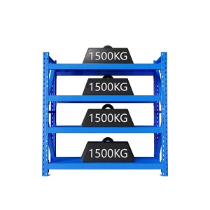 1500KG Heavy Duty Storage Equipment Warehouse Industrial Powder Coating Cargo Steel Stacking Storage Racks