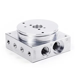 High Precision Aluminium Alloy Mechanical Machining Parts Hydraulic Valve Block
