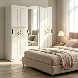 Heavy Duty Metal Wardrobe with Digital Printing