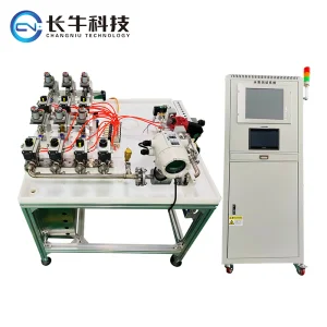 Automotive pump comprehensive performance test bench for pump quality and reliability testing