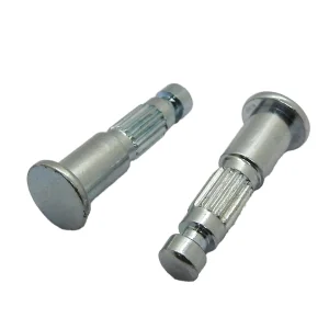 High Quality Precision Cold Forged Zinc Alloy Metal Fasteners for Furniture Wood Connections Forged Through Cold Heading