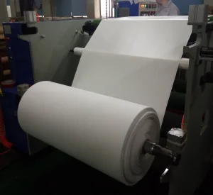 Medical Adhesive Tape Raw Material Jumbo Tape Roll Machine