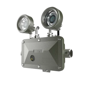 IP66 2*3w LED Explosion Proof Two Head Emergency Light For Hazard Place With Rechargeable Battery