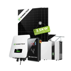 Supplier Cheap Low Price Solar System 3.5kw 3500W Solar Power System with EV Charger Station