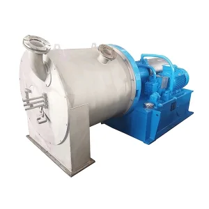 Two-Stage Piston Pusher Centrifuge for Salt Separation