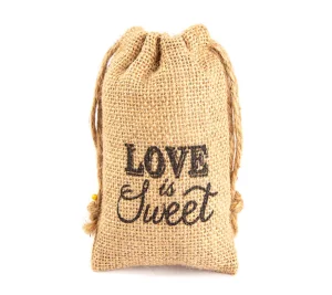 Small Vintage Jute Pouch Drawstring Jute Jewelry Bag Natural Burlap Bag Gift Bags Wedding Favors Coffee Beans Pouch