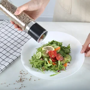 Wholesale Manual Black & White Peppercorn Grinder with Ceramic Grinder Service, Factory