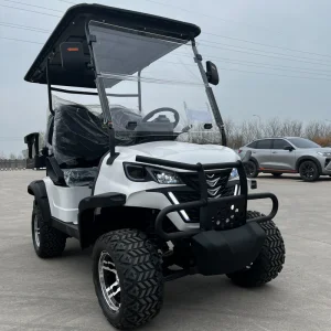 6 Seater Folding Windshield 72V Lithium Battery off Road Electric Golf Cart Rough Terrain
