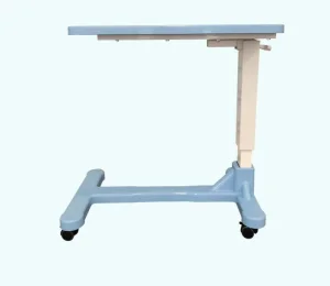 Over Bed Equipment Medical Grade ABS Overbed Hospital Patient Dining Table