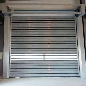 High-Speed Turbine Spiral Fast Door Insulated Electric Aluminum Alloy Panel Roller Rolling Shutter Door
