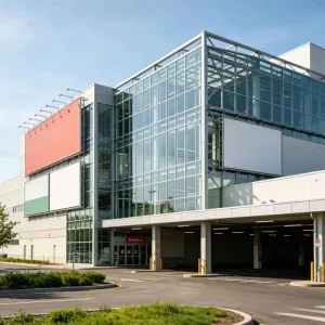 Fast Installation Prefabricated Steel Structure Supermarket