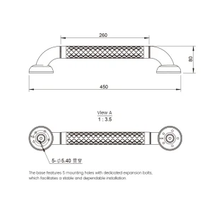 Heavy-Duty Toilet Safety Rails