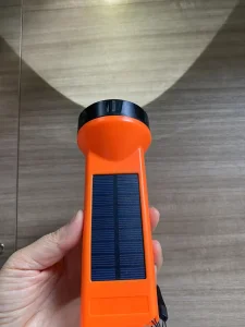 Solar LED Flashlight