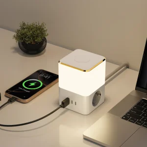 Nightlight Socket Desk Lamp