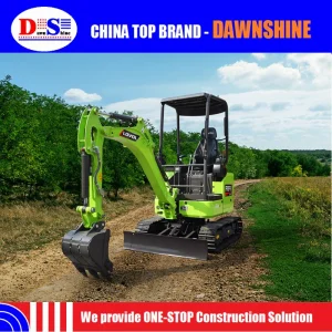 Hot Sale Construction Equipment Electric 1.8ton Micro Crawler Digger Fr18f-E Hydraulic Lovol Small Excavator