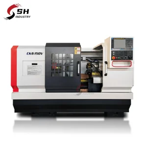 Factory Price CNC Machine Tools Ck6150V Parallel Flat Bed Horizontal High Precision Metal Turning Torno CNC Lathe Machine