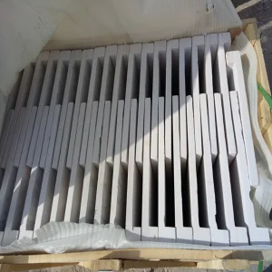 Natural Thrifty Honed White Sandstone for Bathroom Paving Floor Tiles