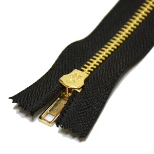 Sustainable Brass Zipper