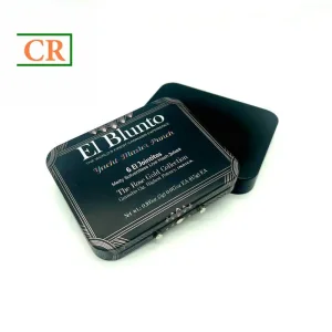 Custom 10 Packs Pre-rolls Child Resistant Hinged Tin Box